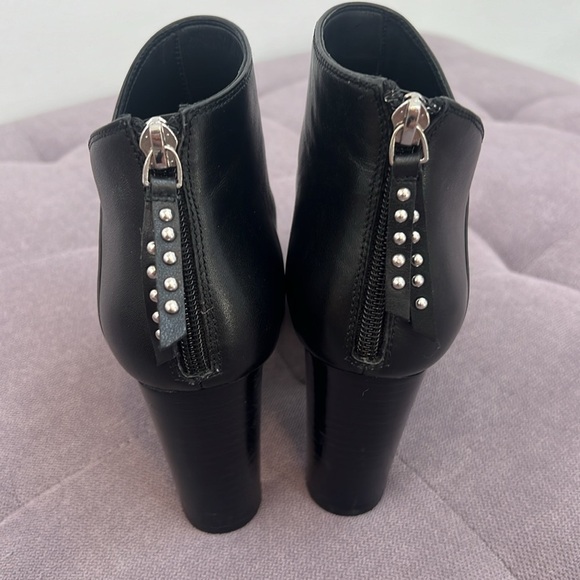 Paige Kenna leather black Booties - Picture 3 of 7